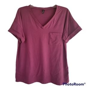 Short Sleeve V-neck T-shirt
